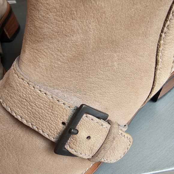 COLE HAAN LEATHER ANKLE BOOTS SZ 8 - Picture 6 of 9